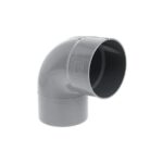 Codo 110 X 87,5 Sanitario Gris