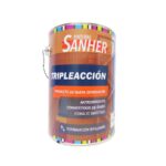 ESMALTE ANTICCORSIVO TRIPLE ACCION 1/4 GALON NEGRO